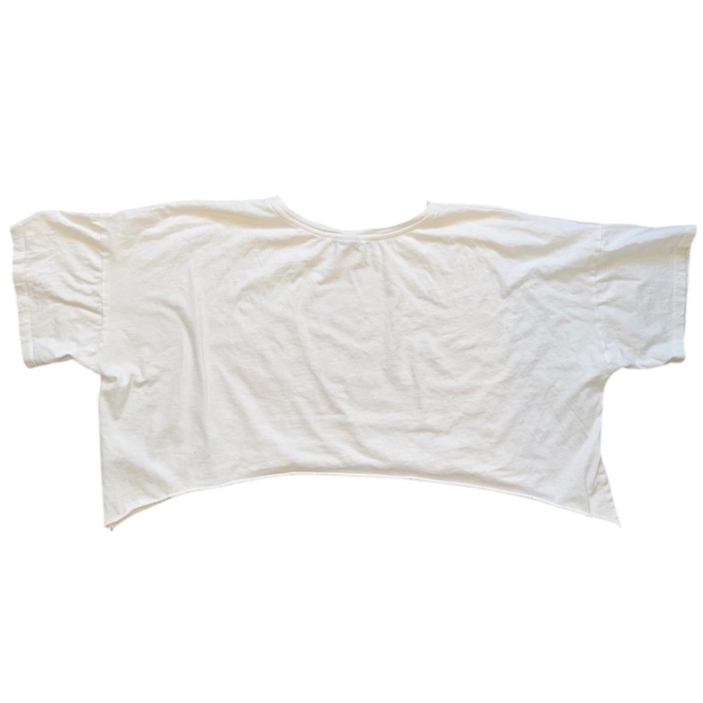 ASOS White Cropped Boxy Tee - Picture 5 of 10